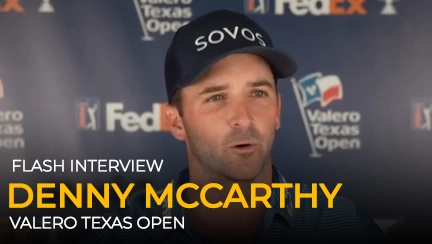 2024 Valero Texas Open Denny McCarthy Saturday Flash Interview